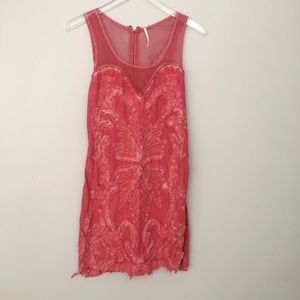 Urban Outfitters Cotton and Mesh Dress